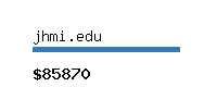 jhmi.edu Website value calculator