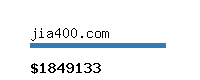 jia400.com Website value calculator