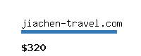 jiachen-travel.com Website value calculator