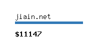 jiain.net Website value calculator