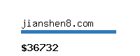 jianshen8.com Website value calculator