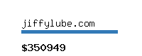 jiffylube.com Website value calculator