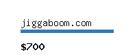 jiggaboom.com Website value calculator