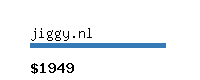 jiggy.nl Website value calculator