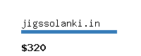 jigssolanki.in Website value calculator