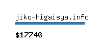 jiko-higaisya.info Website value calculator