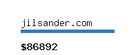 jilsander.com Website value calculator