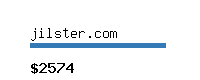 jilster.com Website value calculator