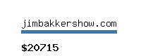 jimbakkershow.com Website value calculator