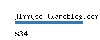 jimmysoftwareblog.com Website value calculator