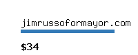 jimrussoformayor.com Website value calculator