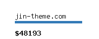 jin-theme.com Website value calculator