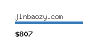 jinbaozy.com Website value calculator