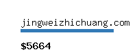 jingweizhichuang.com Website value calculator