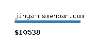 jinya-ramenbar.com Website value calculator