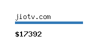 jiotv.com Website value calculator