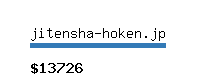 jitensha-hoken.jp Website value calculator