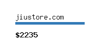 jiustore.com Website value calculator