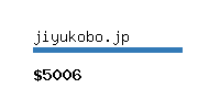 jiyukobo.jp Website value calculator