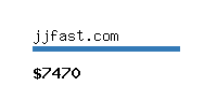 jjfast.com Website value calculator