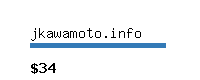 jkawamoto.info Website value calculator