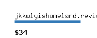 jkkwlyishomeland.review Website value calculator