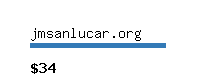 jmsanlucar.org Website value calculator