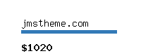 jmstheme.com Website value calculator