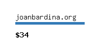 joanbardina.org Website value calculator