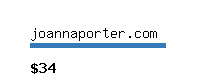 joannaporter.com Website value calculator