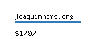 joaquimhoms.org Website value calculator