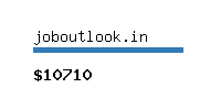 joboutlook.in Website value calculator