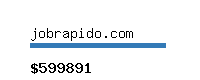 jobrapido.com Website value calculator