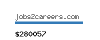 jobs2careers.com Website value calculator