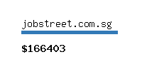 jobstreet.com.sg Website value calculator