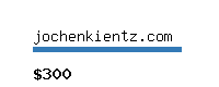 jochenkientz.com Website value calculator