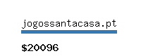 jogossantacasa.pt Website value calculator