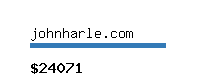 johnharle.com Website value calculator