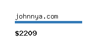 johnnya.com Website value calculator