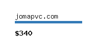 jomapvc.com Website value calculator