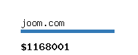 joom.com Website value calculator