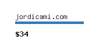 jordicami.com Website value calculator