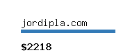 jordipla.com Website value calculator