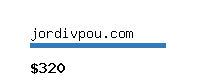 jordivpou.com Website value calculator