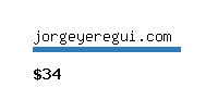 jorgeyeregui.com Website value calculator