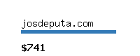 josdeputa.com Website value calculator