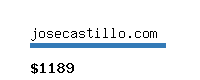 josecastillo.com Website value calculator