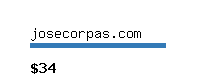 josecorpas.com Website value calculator