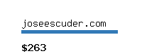 joseescuder.com Website value calculator