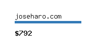 joseharo.com Website value calculator